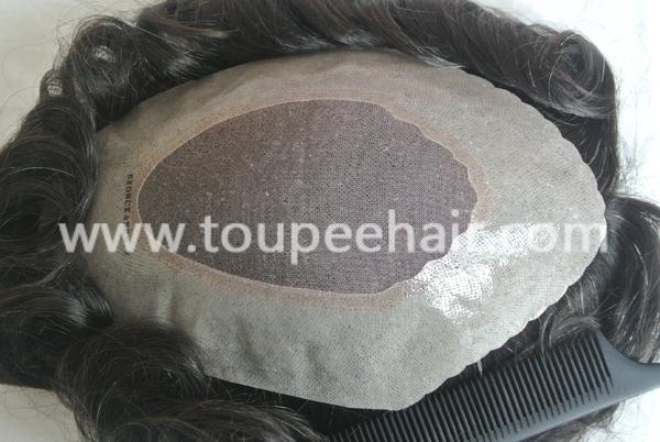 Classic toupee for men TH149